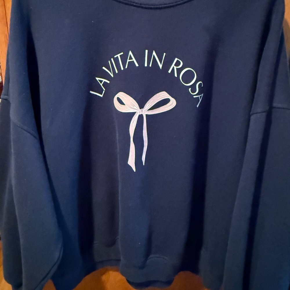 Blu Pepper Navy Sweatshirt